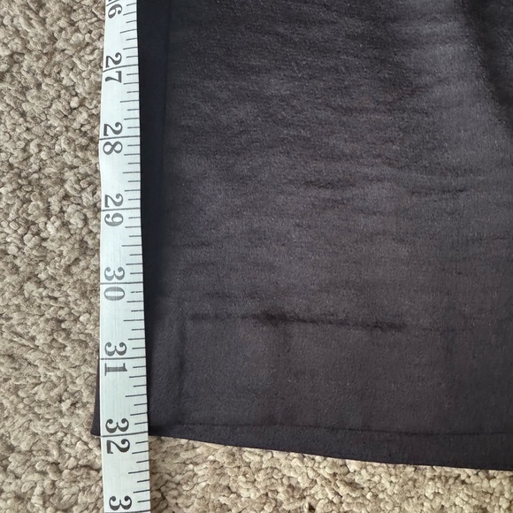 Express High Waisted Sash Waist Wide Leg Pant - Satin Material - Picture 4 of 6